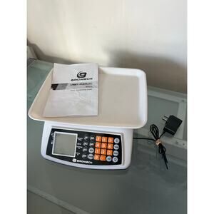 Bromech white commercial food Pricing Scale BCS03 66lbs Max weight postage bulk